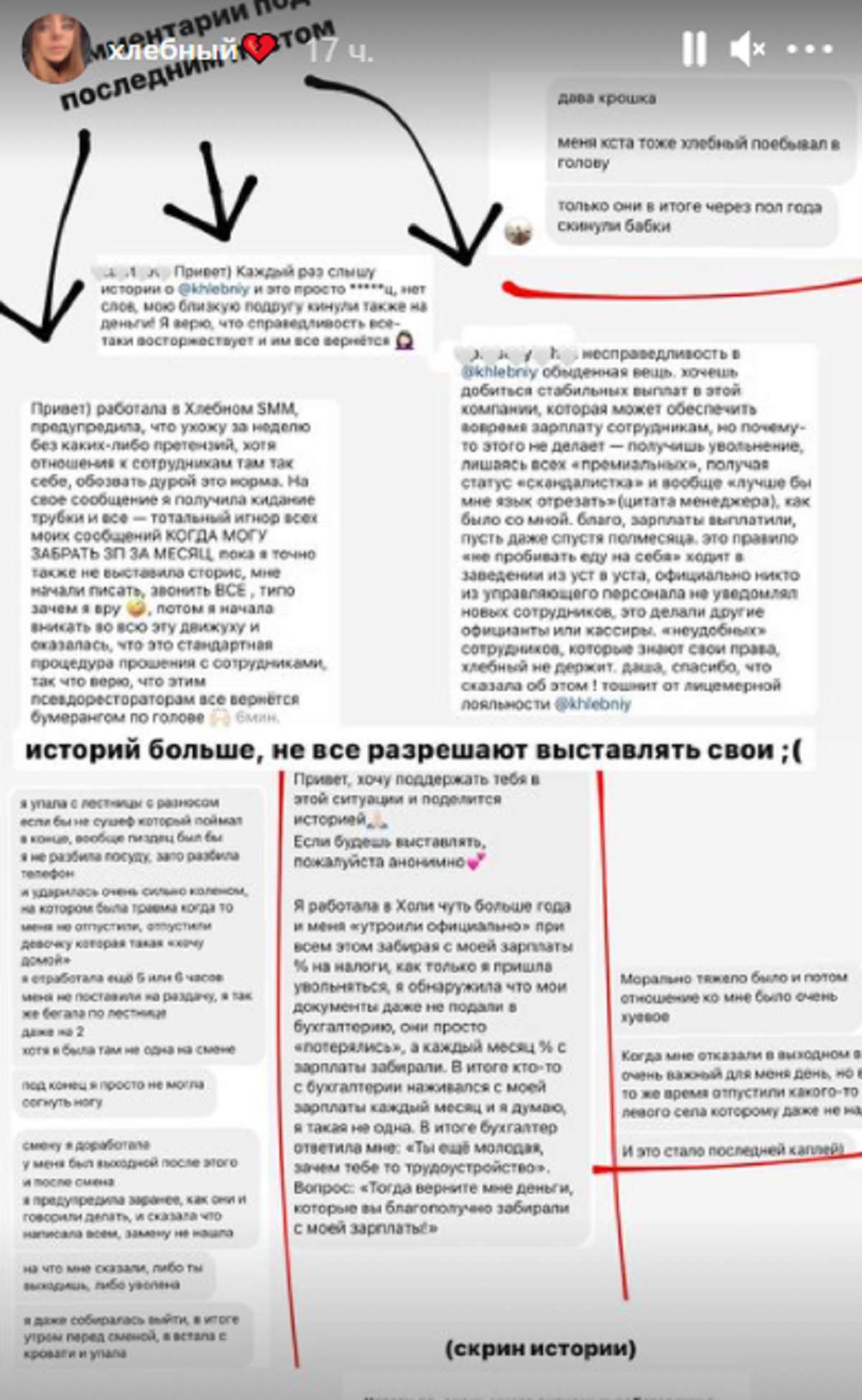 Без зарплаты и выходных. Сеть киевских кафе Хлебный попала в скандал - фото 2