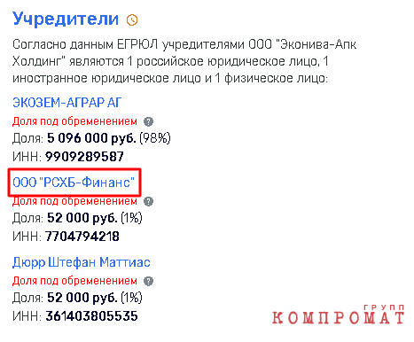 РСХБ нацелился на "Шато де Талю&raquo; Ткачева?